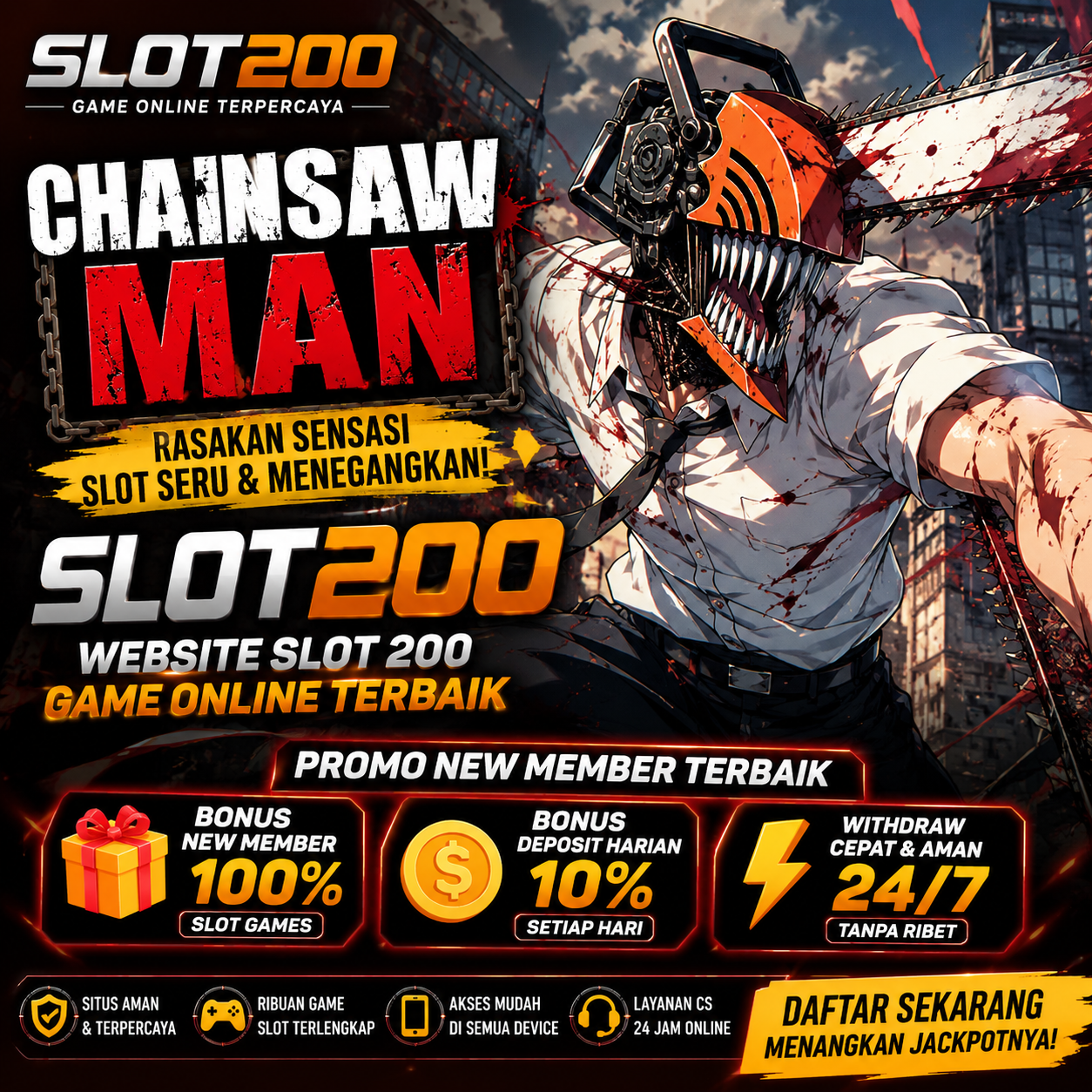 SLOT200: Website SLOT 200 Game Online dengan Promo New Member Terbaik